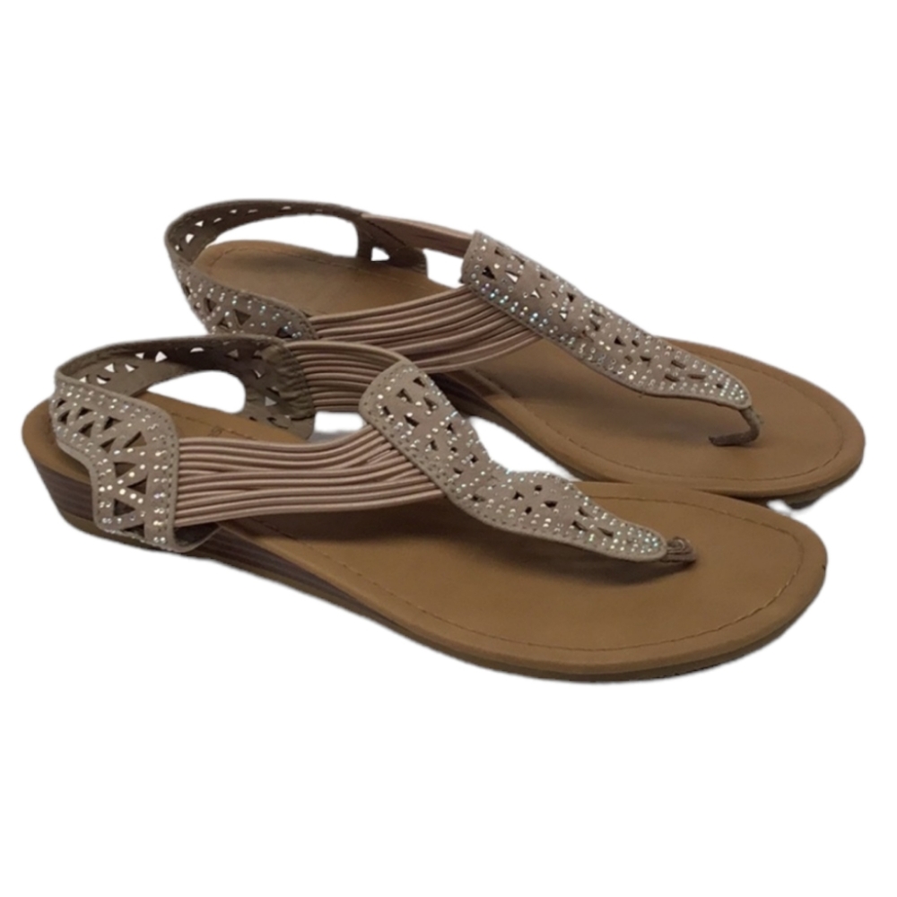 Daisy Fuentes Wedge Summer Sandals - Picture 13 of 13